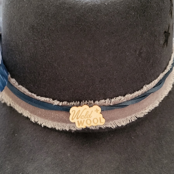 Custom Grey Wool Cowgirl Hat - Picture 6 of 14